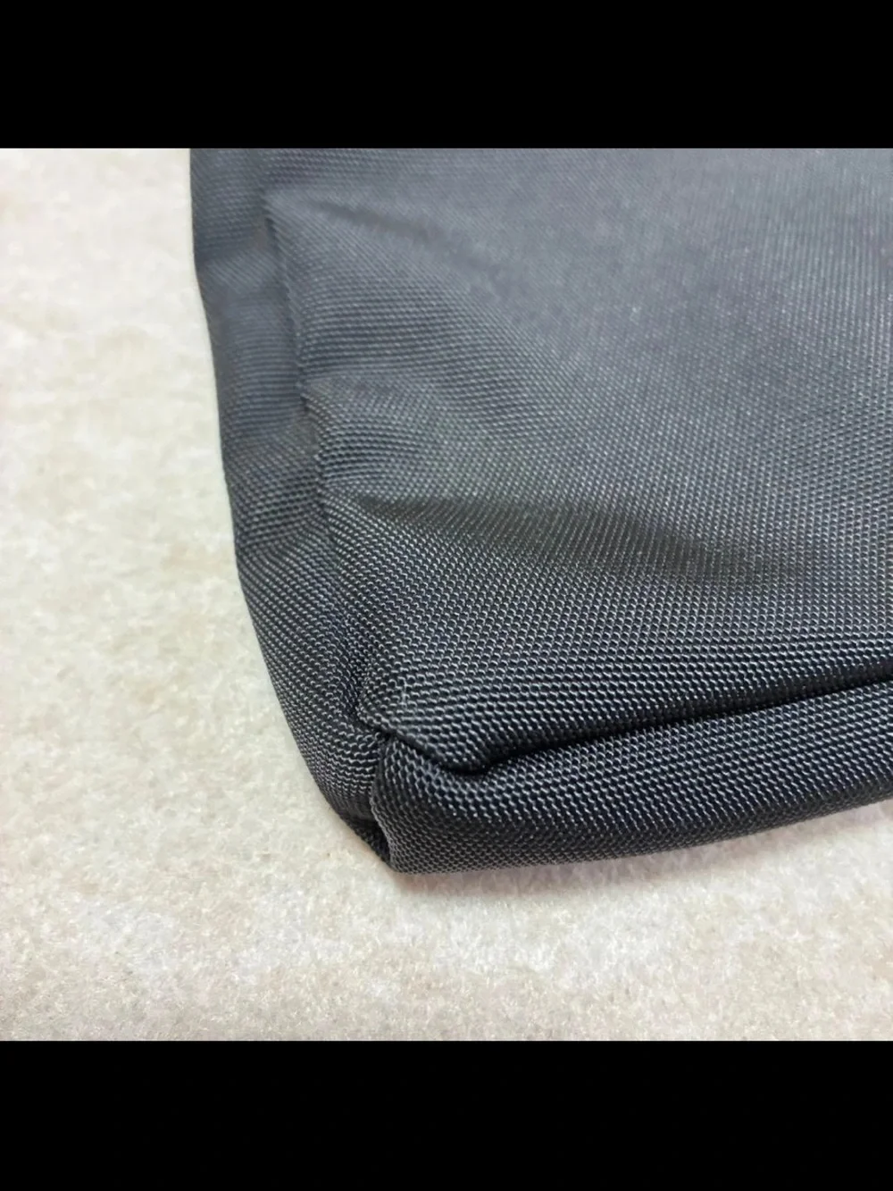 Gucci Black Nylon Dual-Pocket Belt Bag